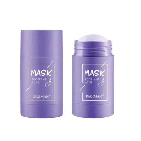 Green Tea Solid Cleansing Mask,Blackhead Remover with Green Tea Extract,Deep Pore Cleansing,Whitening Moisturizing Skincare Mask